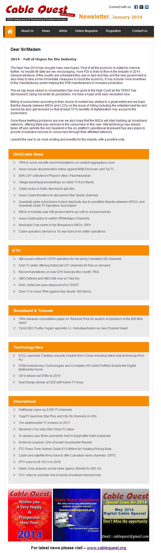 Newsletter