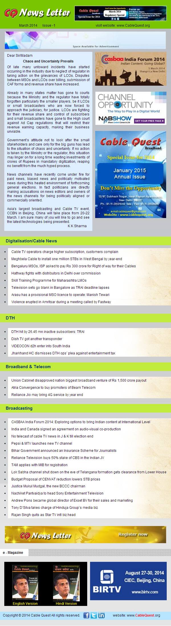 Newsletter